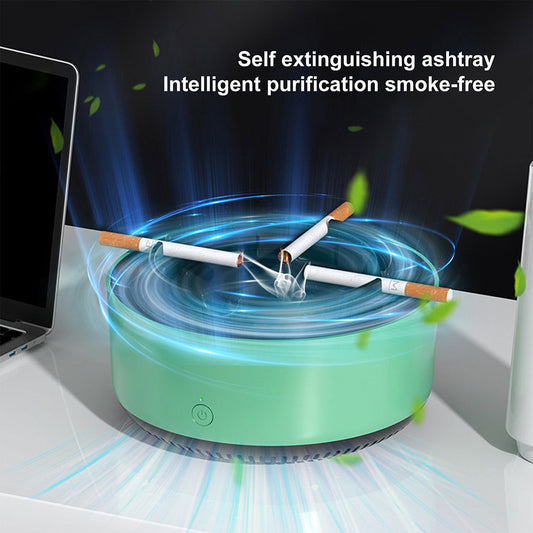 Introducing the Self-Extinguishing Smart Ashtray: